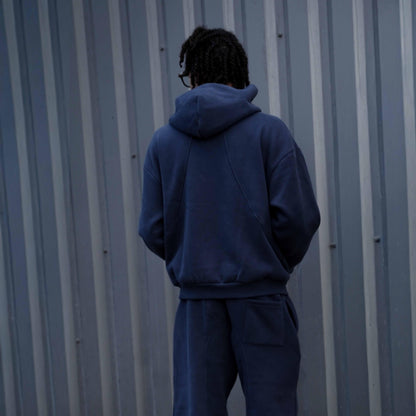 NAVY ZIP-HOODIE (précommande)