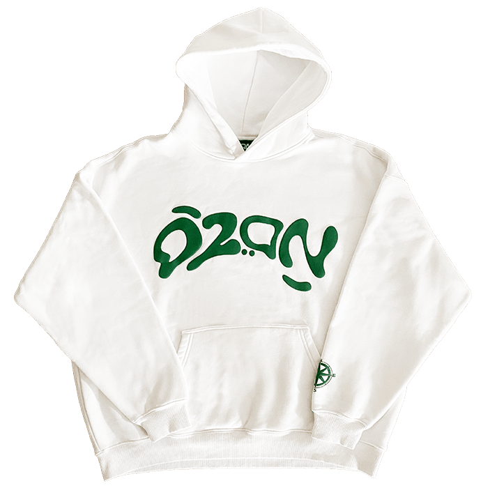 CLASSIC PUFF HOODIE WHITE