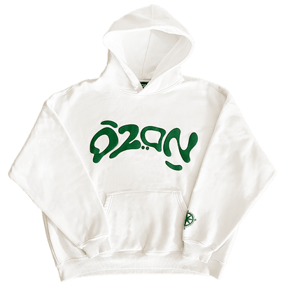 CLASSIC PUFF HOODIE WHITE